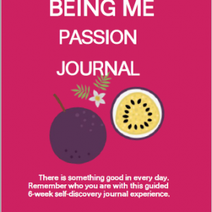 Being Me Passion Journal Cover Woo